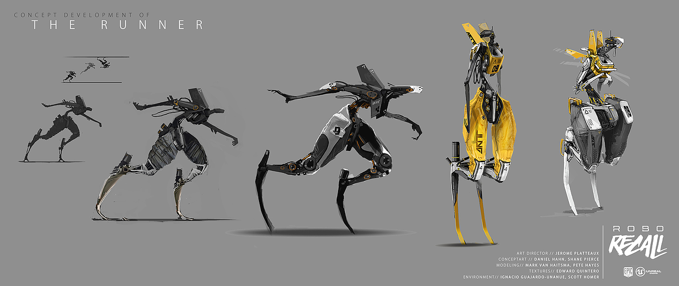 robot，concept，Character design，