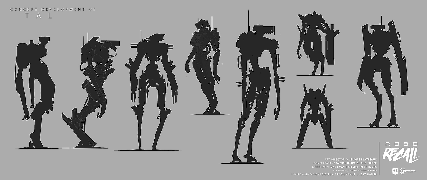 robot，concept，Character design，