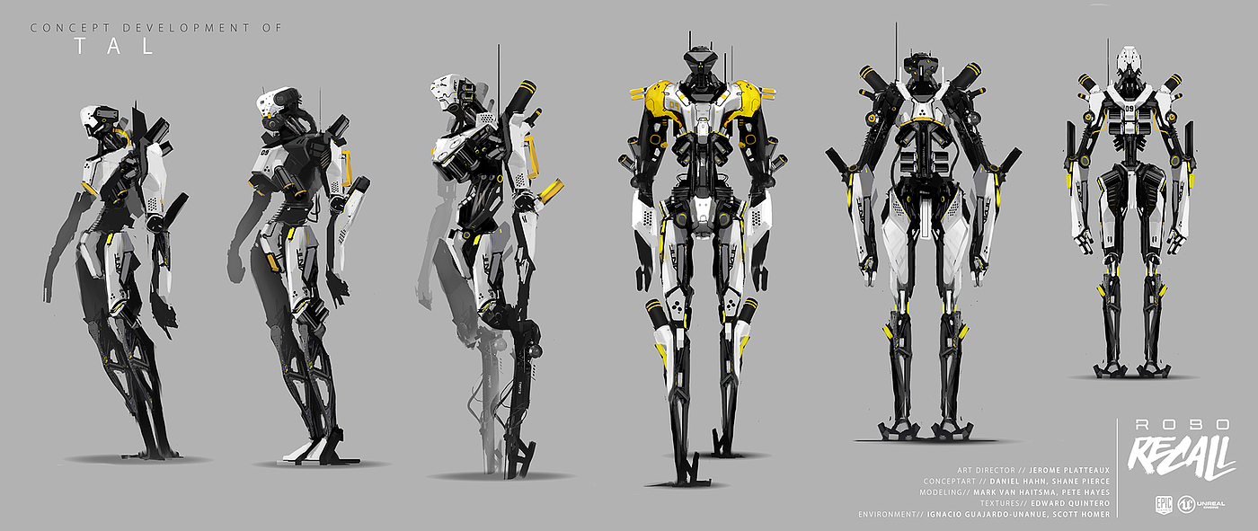 robot，concept，Character design，