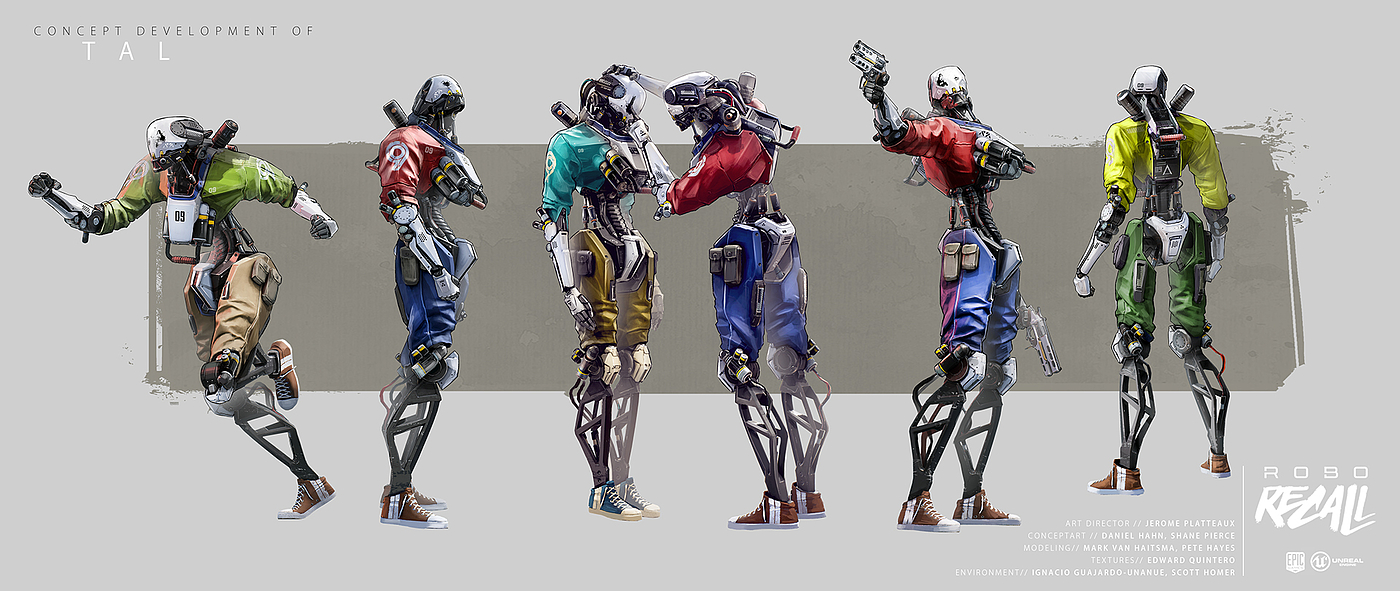 robot，concept，Character design，