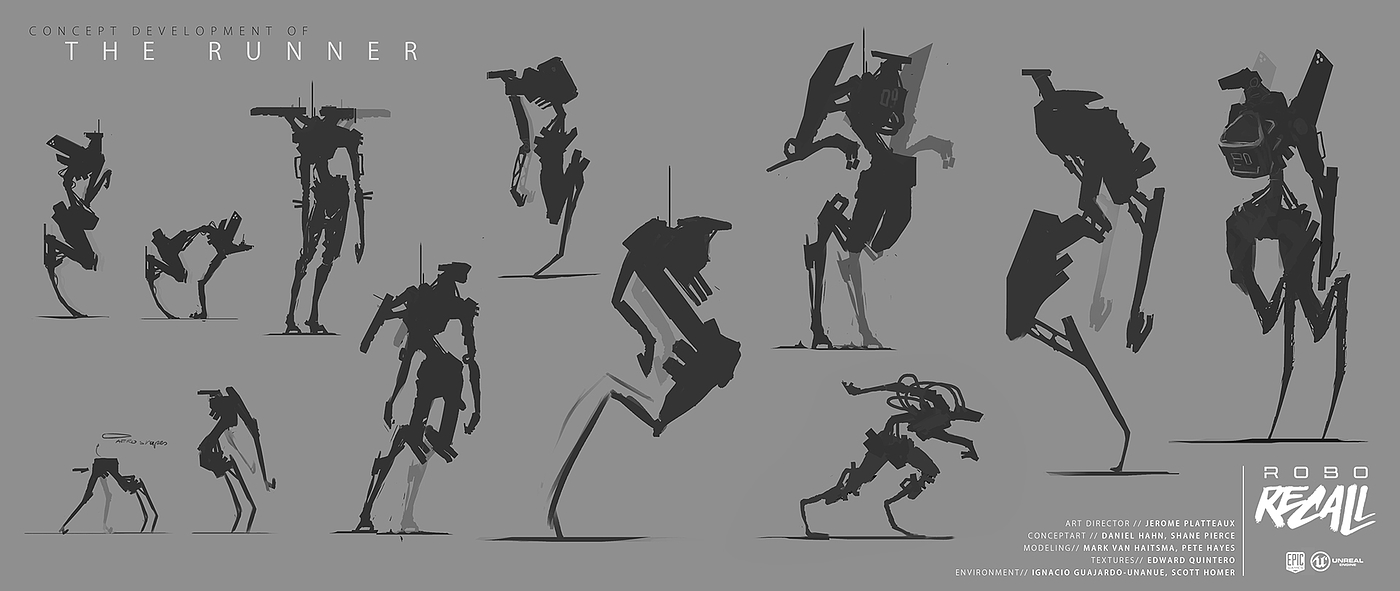 robot，concept，Character design，