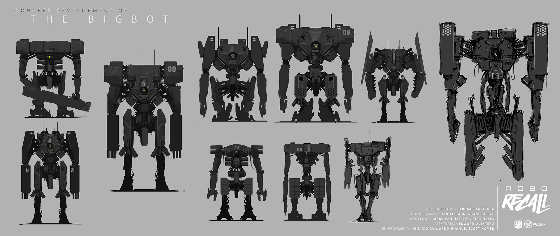 robot，concept，Character design，