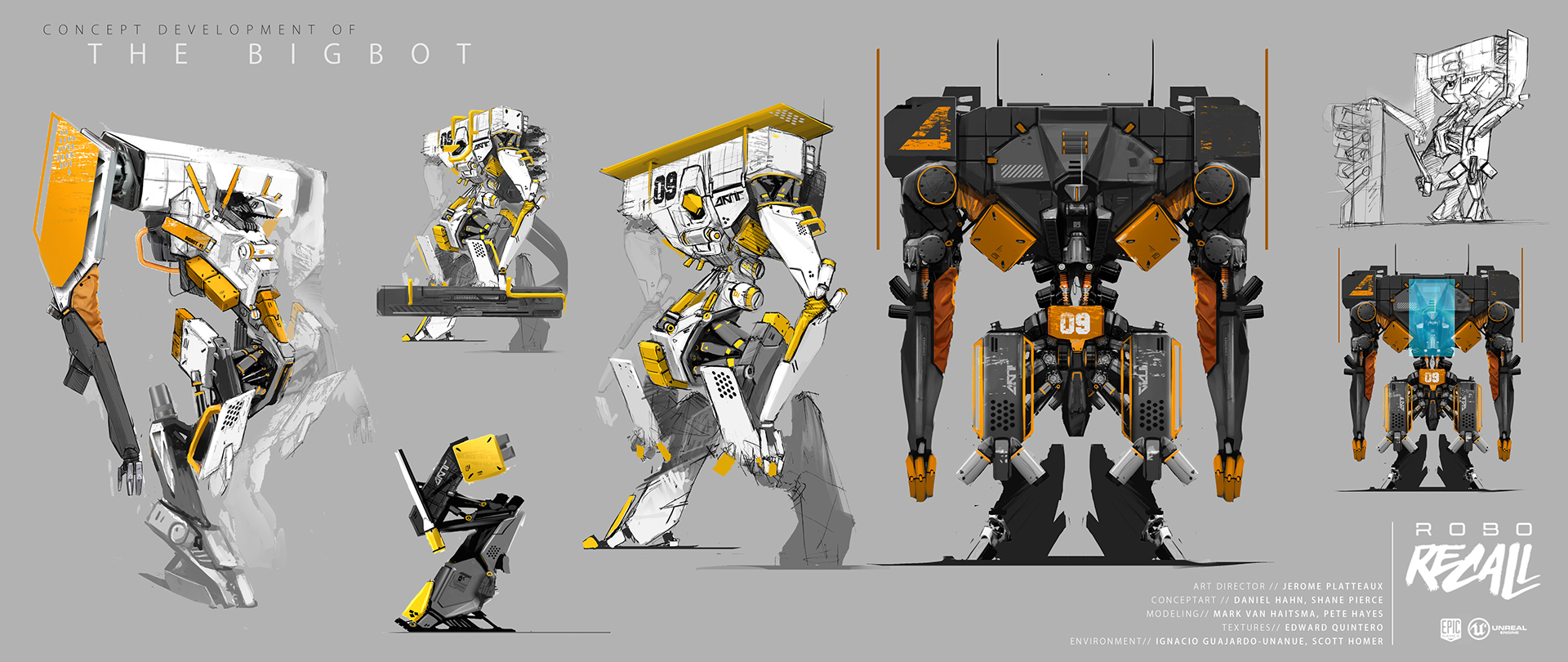 robot，concept，Character design，