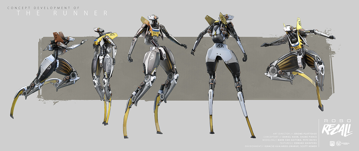 robot，concept，Character design，