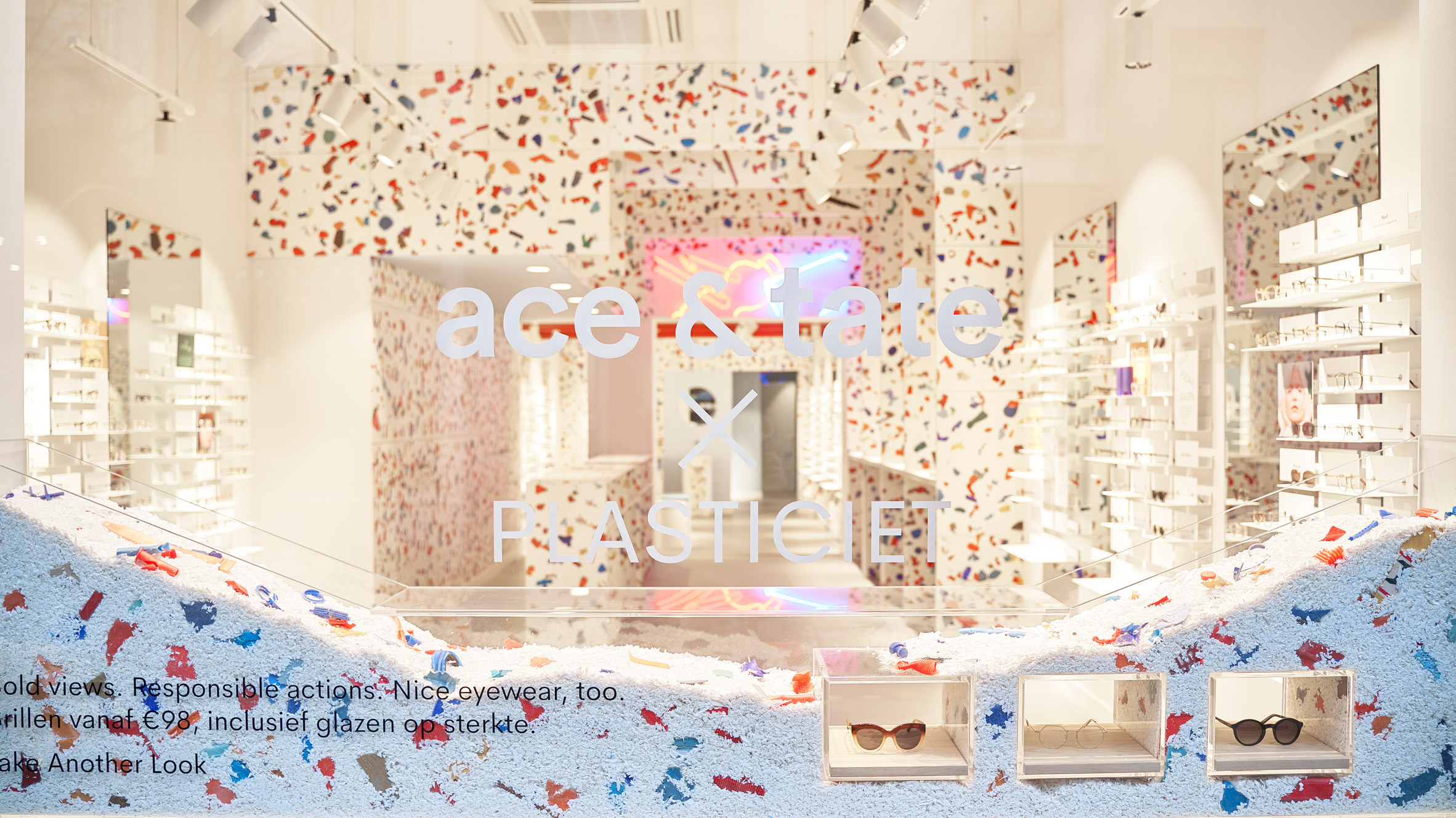 Recyclable，Plastic，Terrazzo，