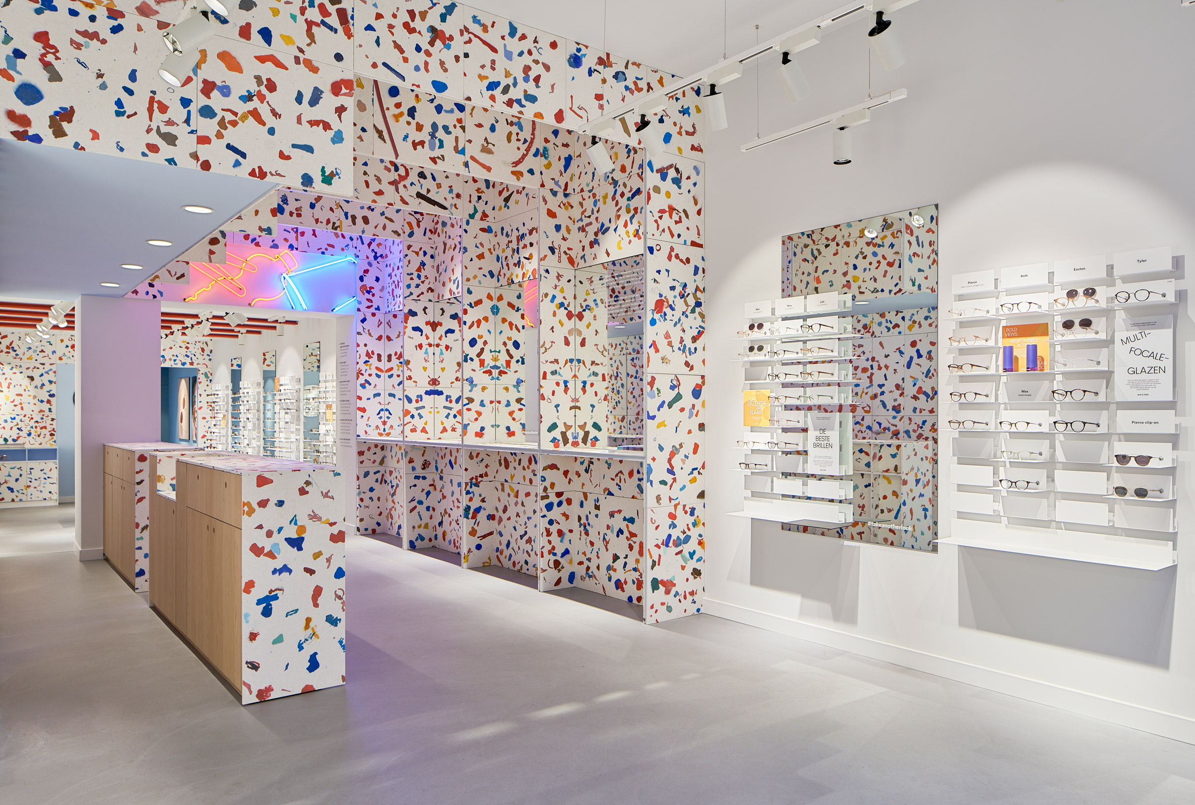 Recyclable，Plastic，Terrazzo，