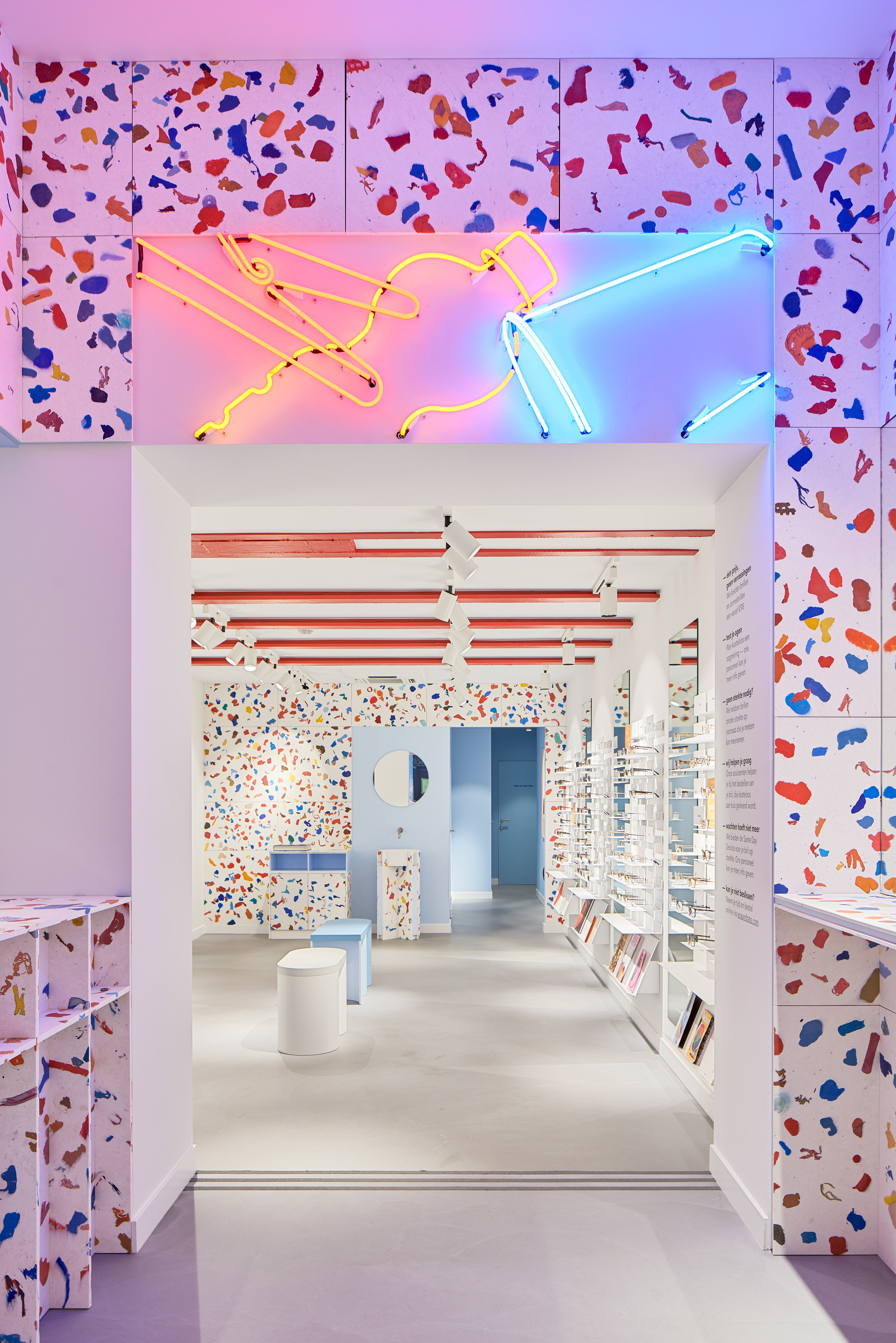 Recyclable，Plastic，Terrazzo，