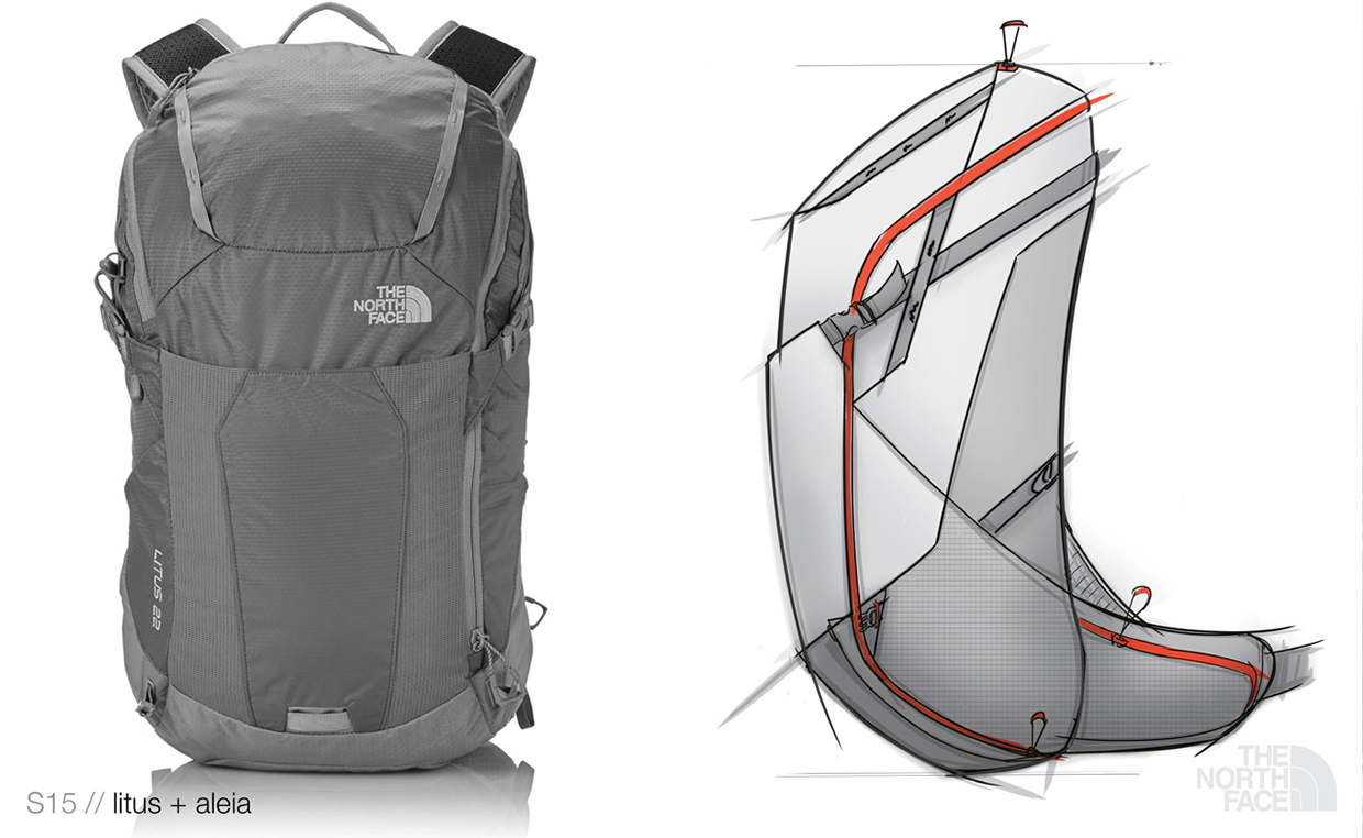 Reprint，industrial design，product design，outdoors，knapsack，