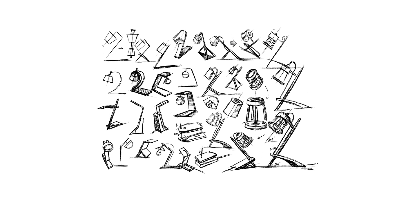 Log，Industrial wind，Desk lamp，originality，