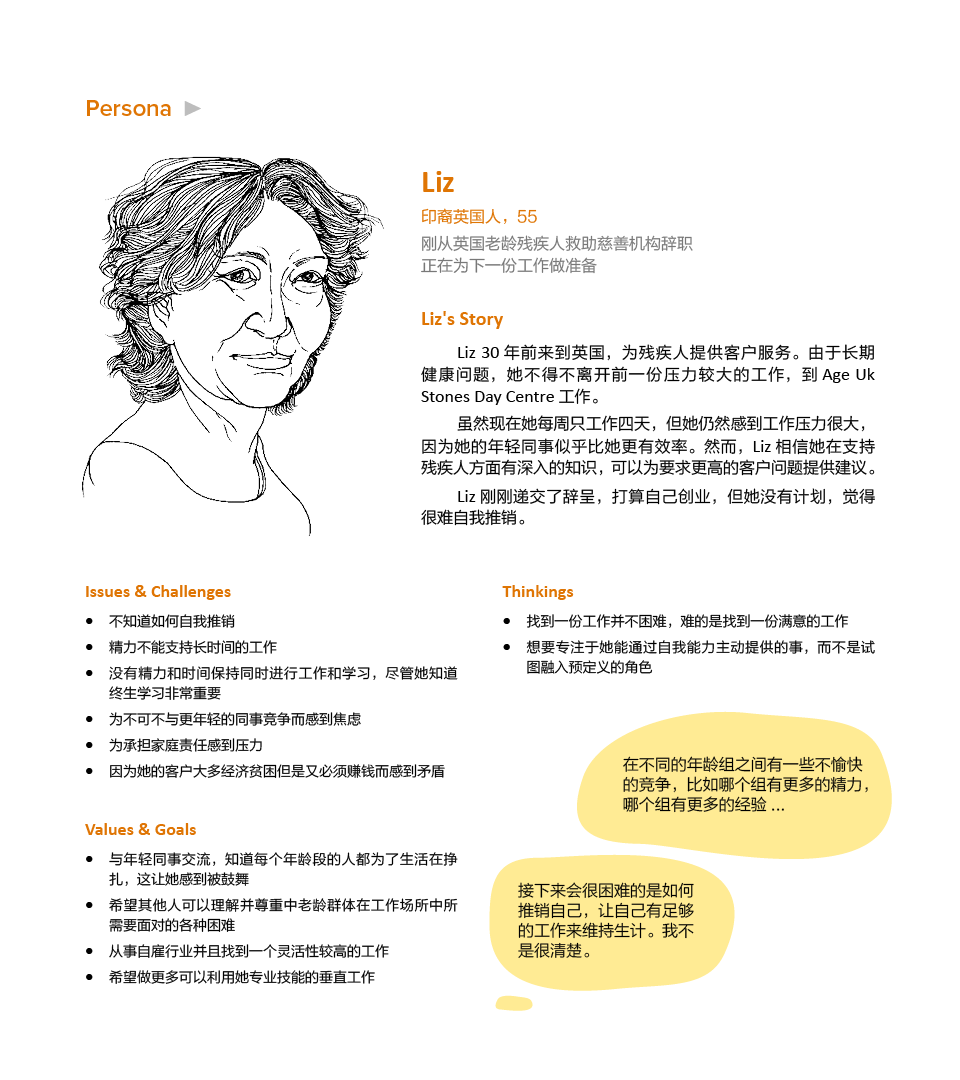 Service design，InclusiveDesign，Workplace social，Ma graduation project，