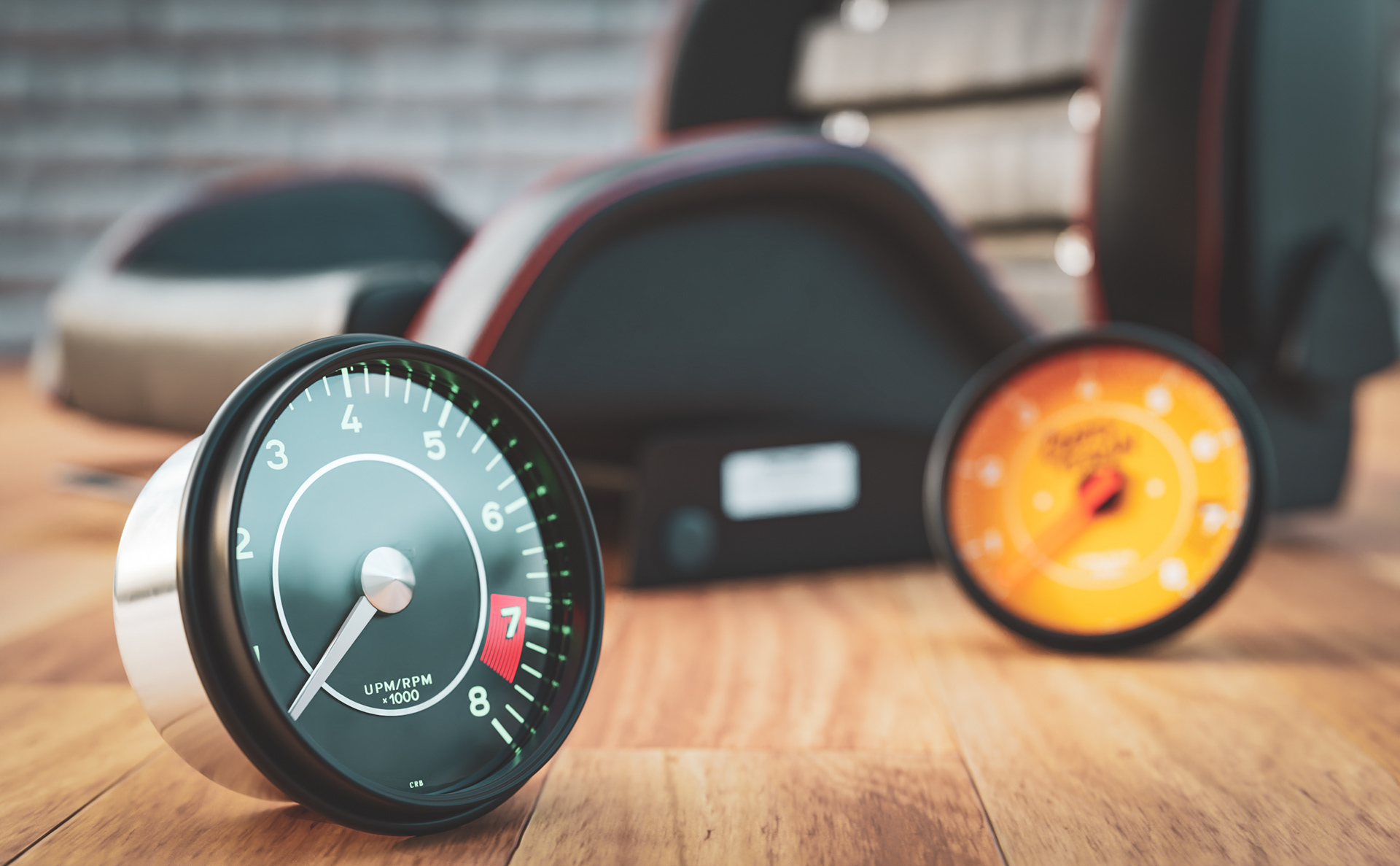 Porsche，chair，meter，