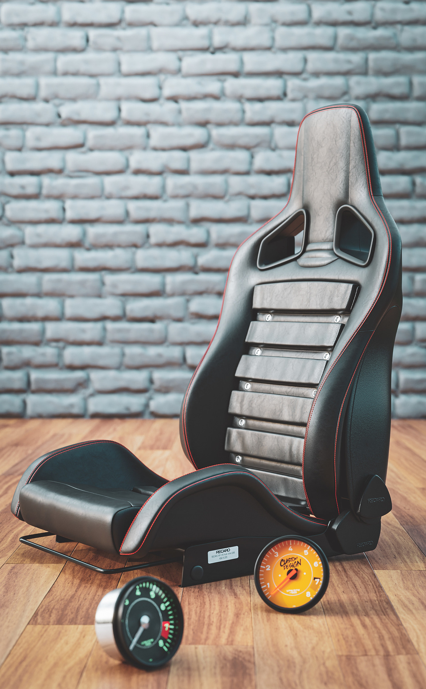 Porsche，chair，meter，