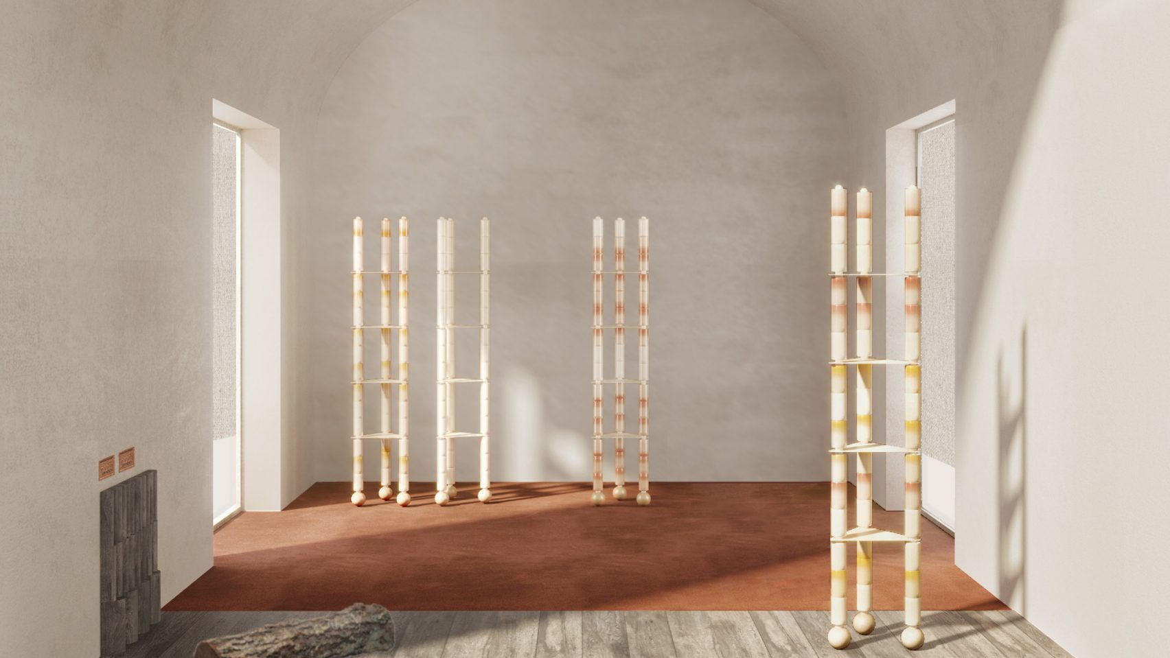 furniture，ceramics，lamp，Table，Shelf，