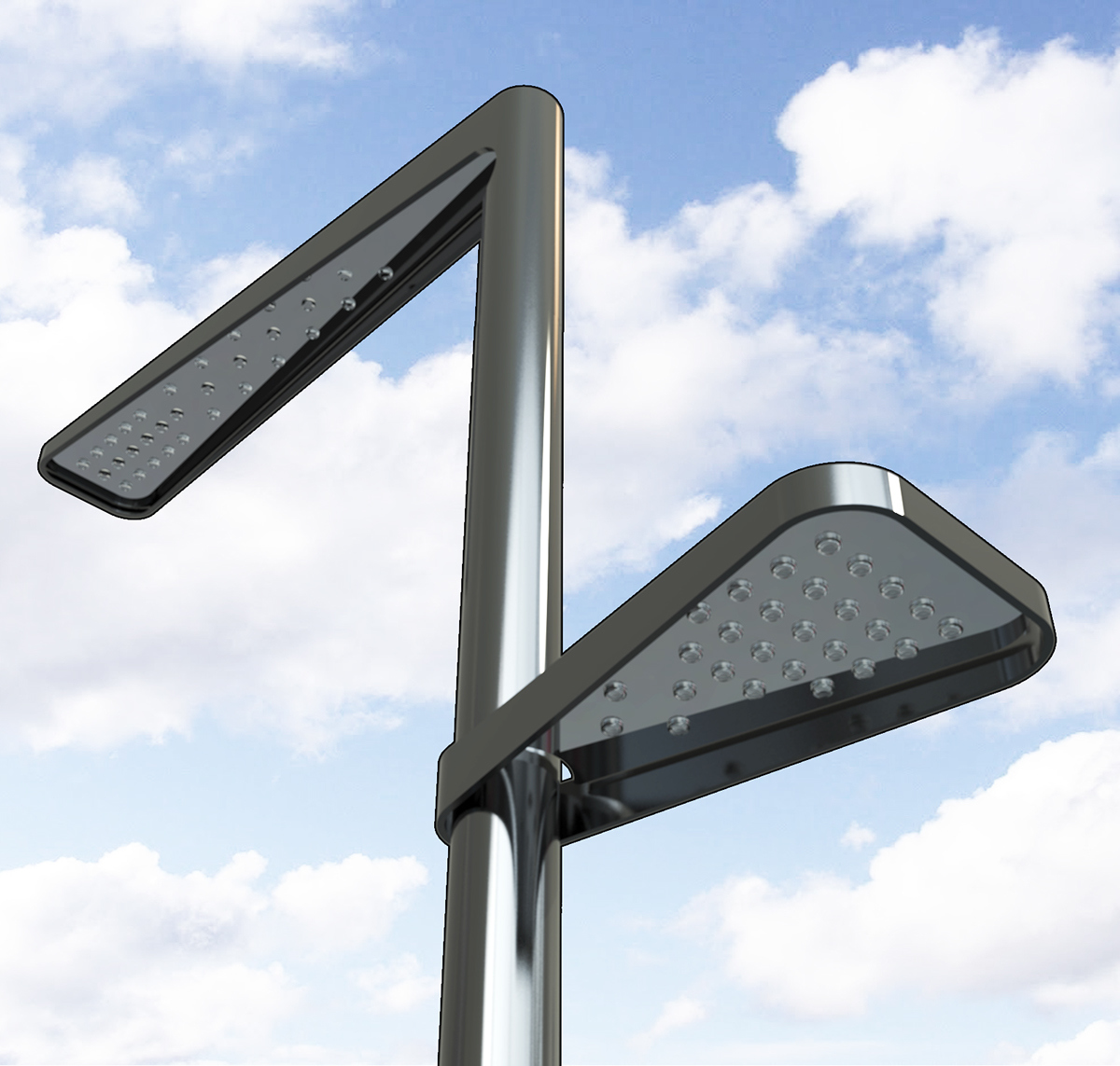 lighting，street lamp，industrial design，product design，Simplicity，