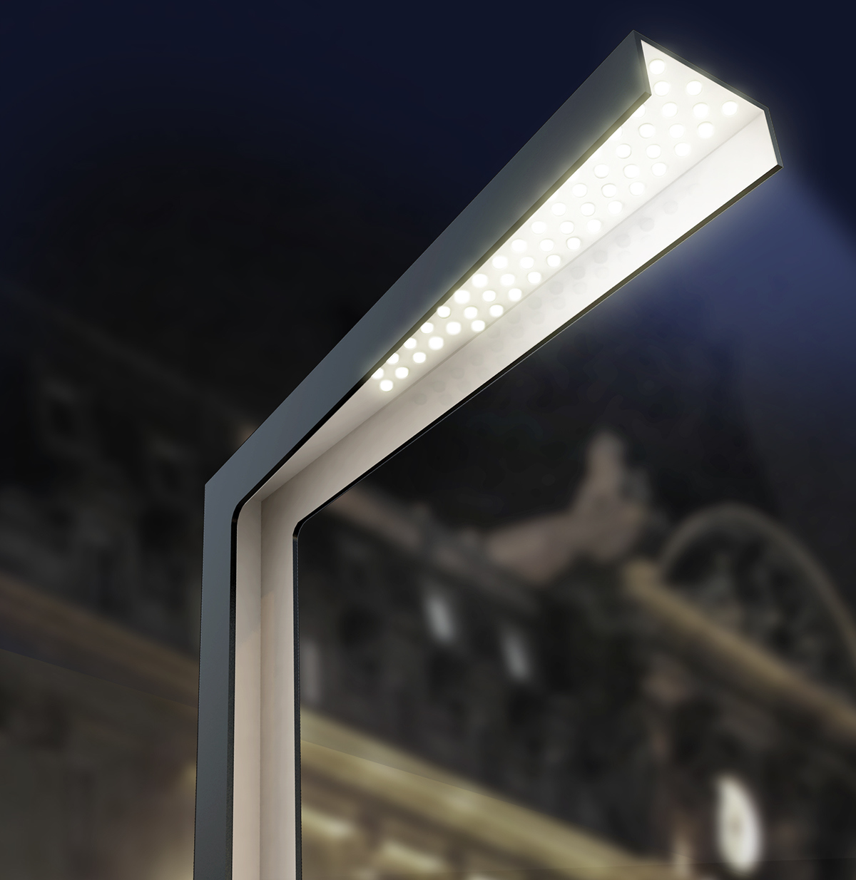 lighting，street lamp，industrial design，product design，Simplicity，