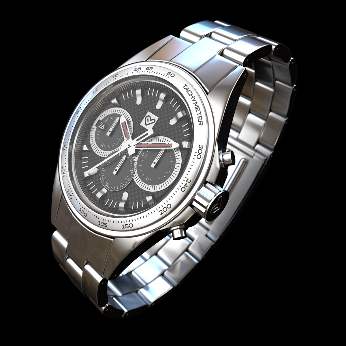 tachymeter机械手表设计