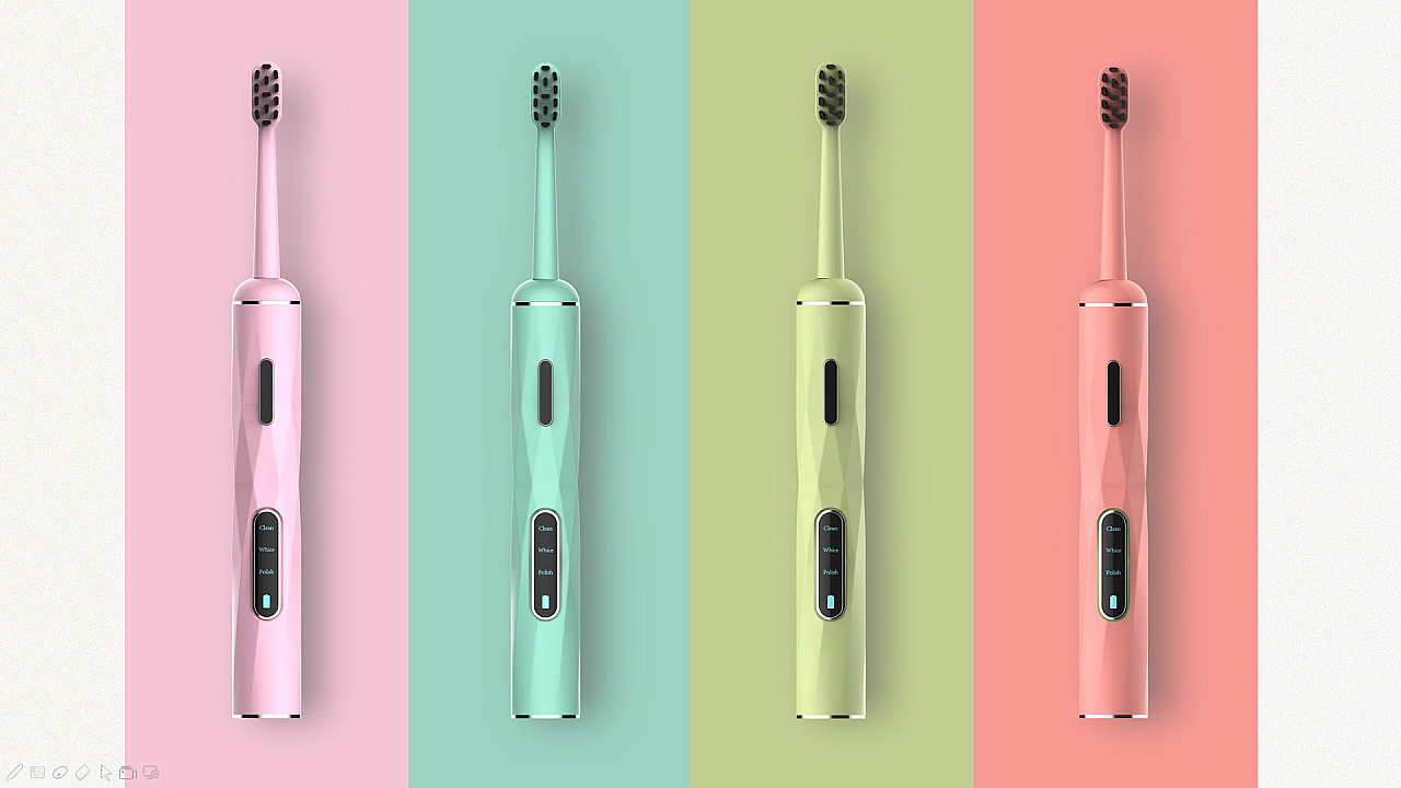 Electric toothbrush design，Electric toothbrush，Toothbrush design，Household appliances，