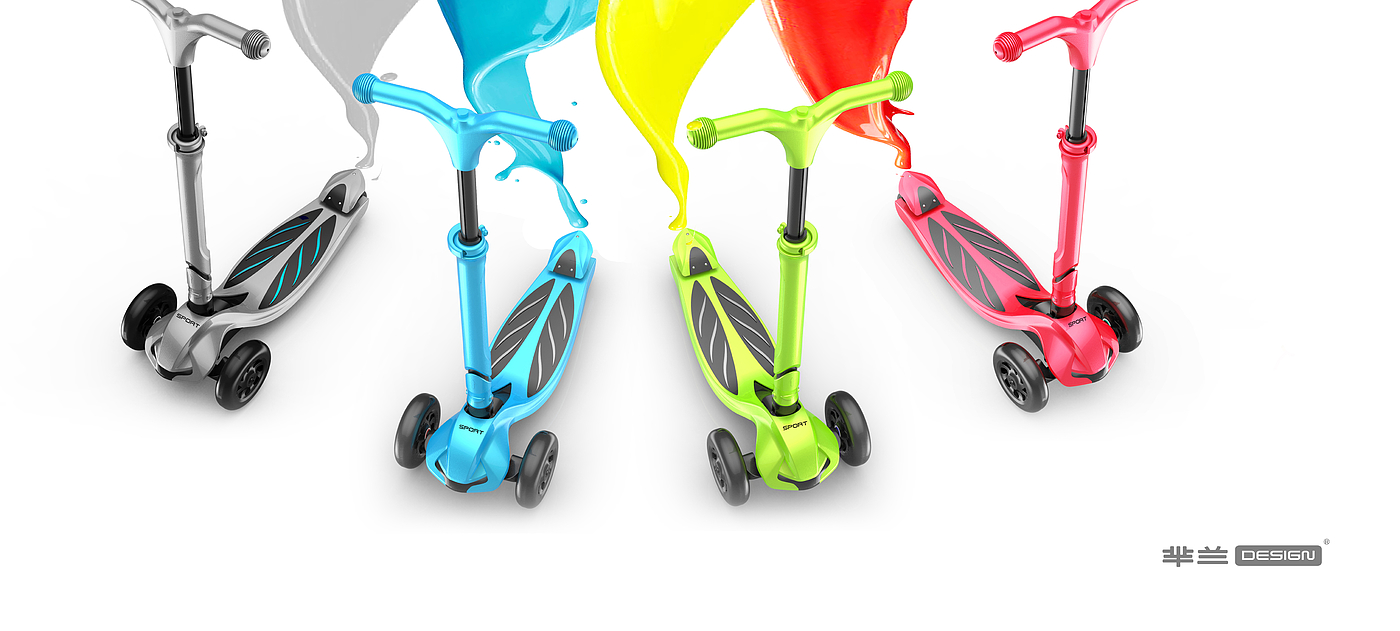 Children's scooters，