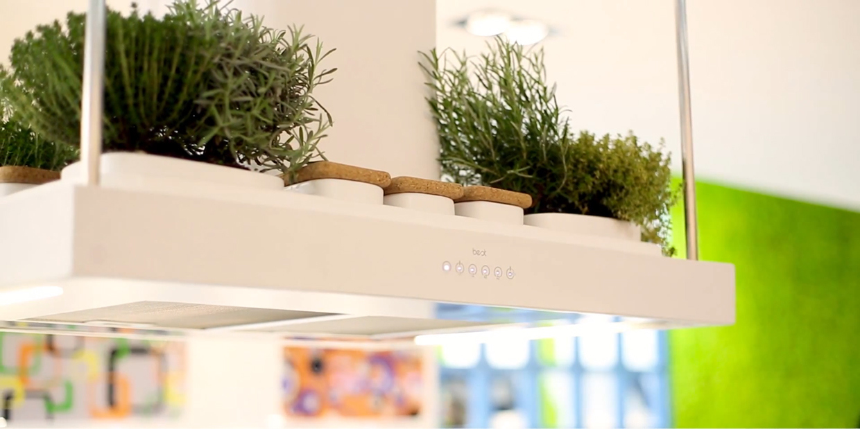 Smoke lampblack machine，Kitchen supplies，industrial design，environment protection，Green plants，