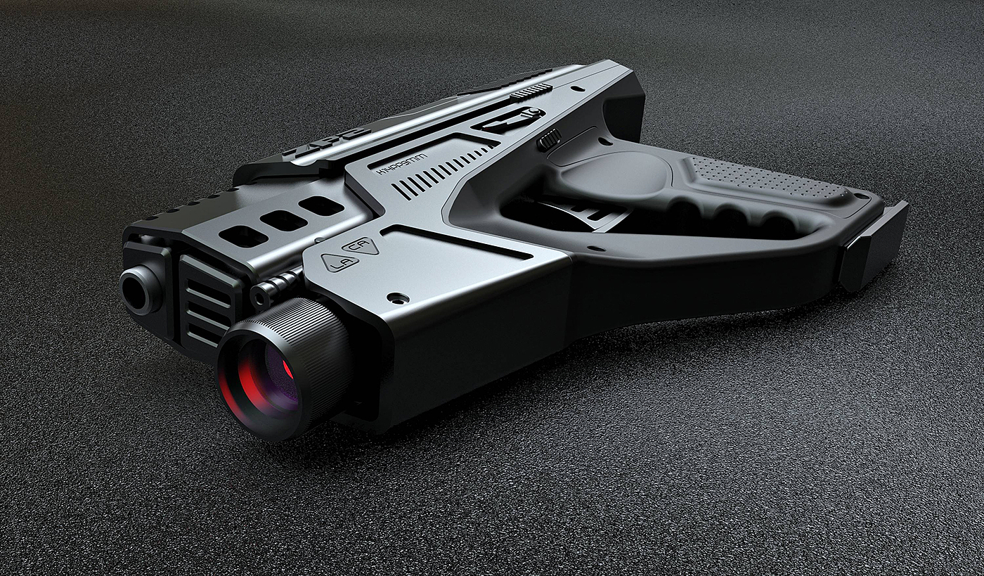玩具枪，模型，3d，概念，突击枪，