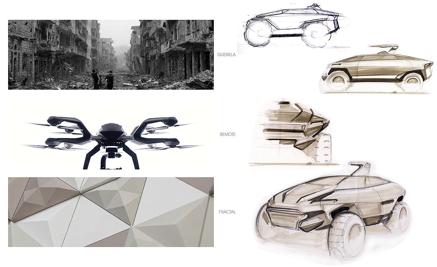 industrial design，intelligence，Heavy vehicle design，Concept car design，Design effect drawing，