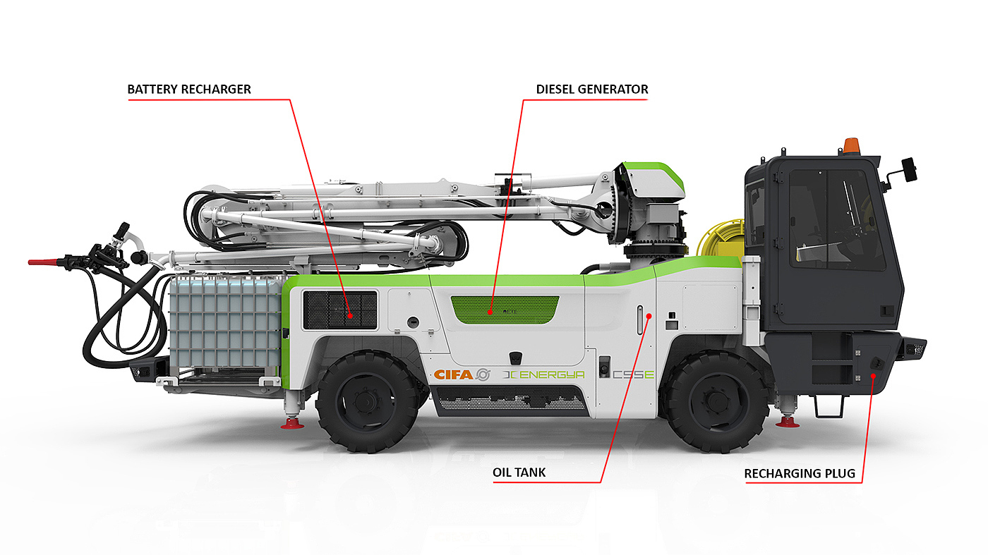 industrial design，Heavy vehicle，science and technology，conceptual design，Design effect drawing，