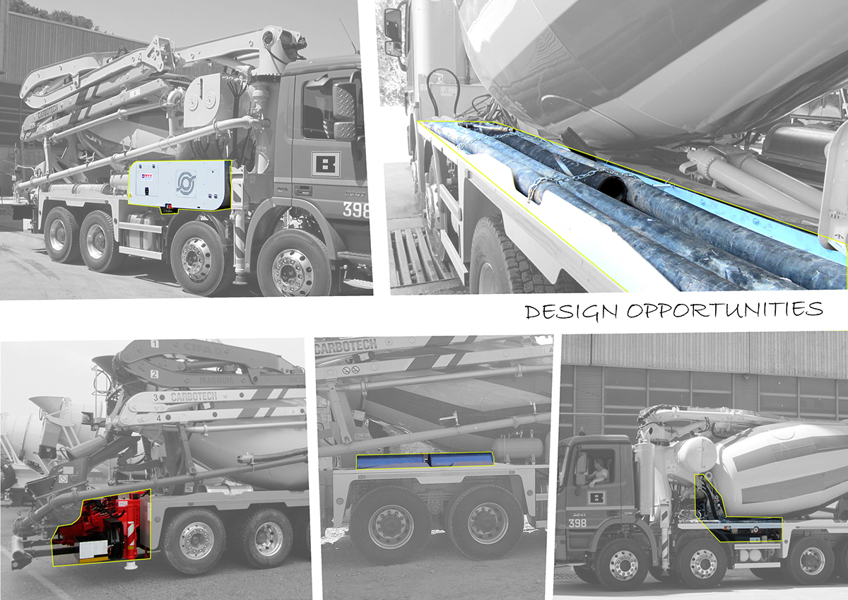 Construction vehicles，intelligence，science and technology，industrial design，Heavy vehicle design，design sketch，