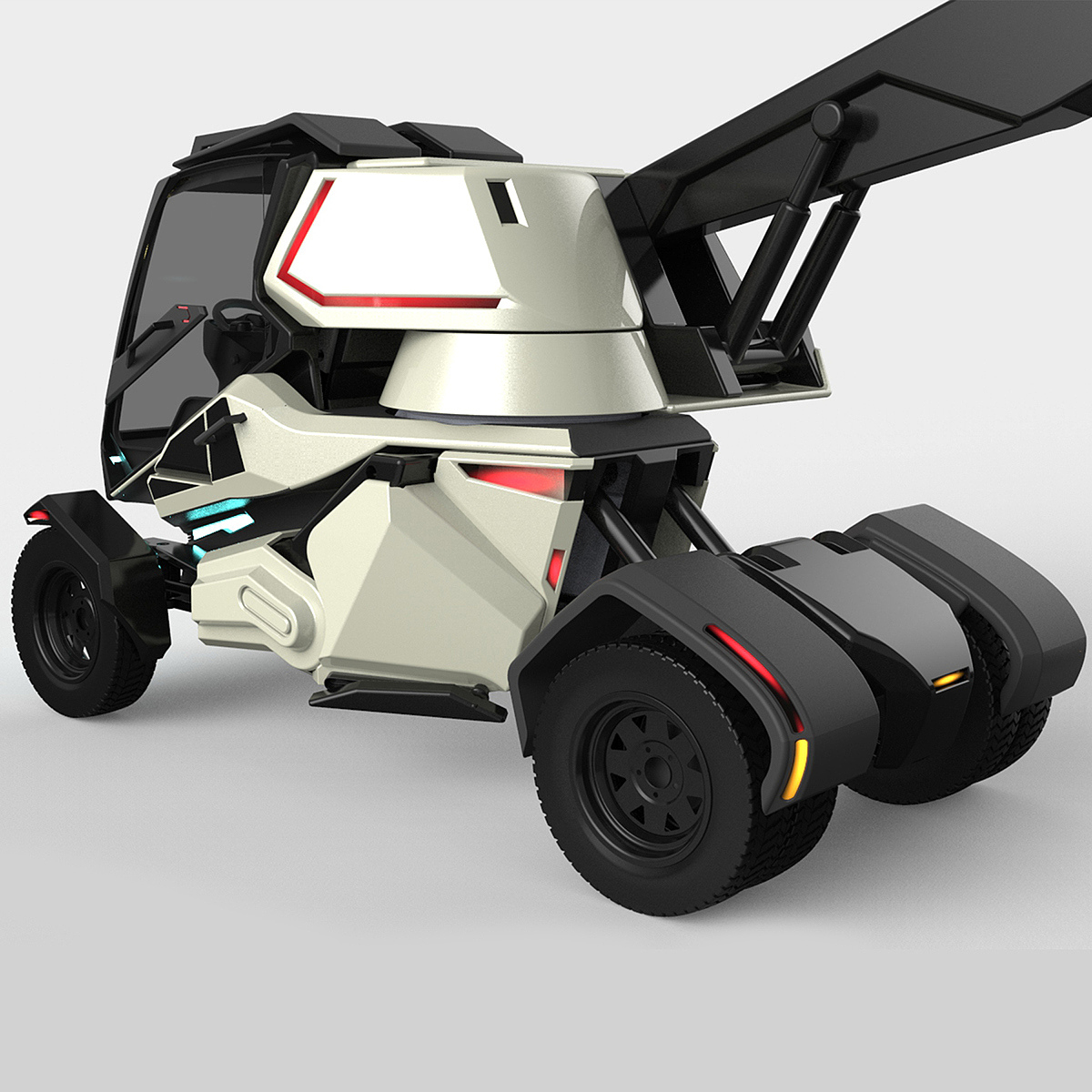 conceptual design，intelligence，science and technology，industrial design，Construction vehicles，