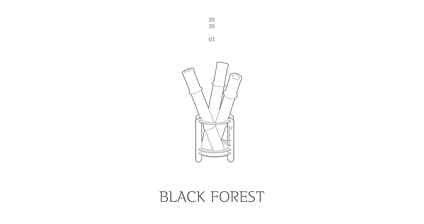 BLACK FOREST，Bamboo，ornament，