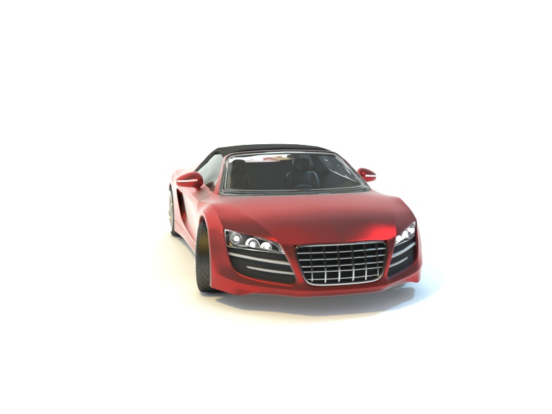 R8，Audi R8，modeling，Render，