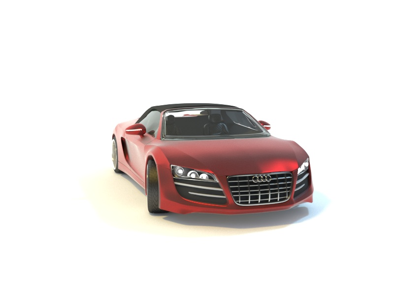R8，Audi R8，modeling，Render，