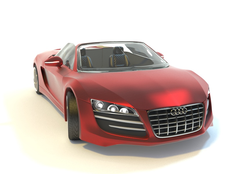 R8，Audi R8，modeling，Render，