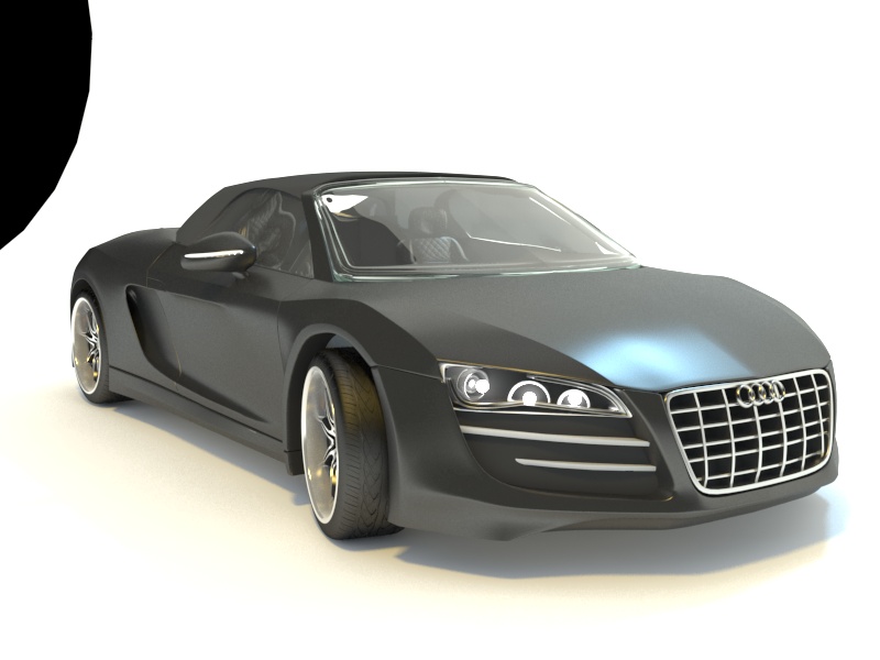 R8，Audi R8，modeling，Render，
