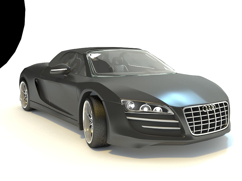 R8，Audi R8，modeling，Render，