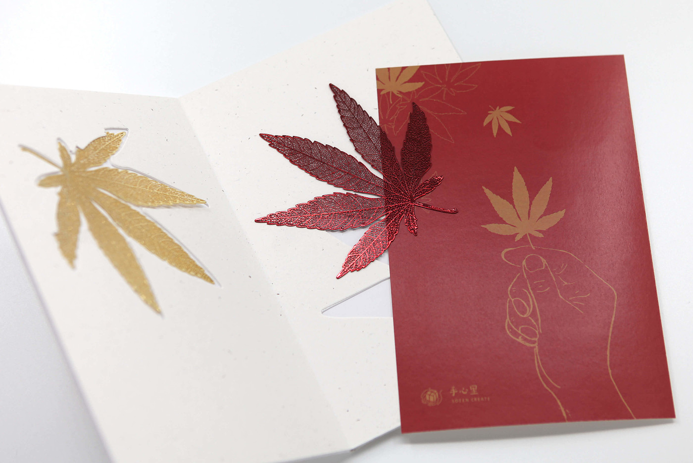 maple leaves，bookmark，read，