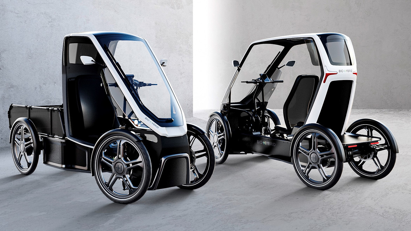 2019 red dot design concept award，Hybrid electric vehicle，Bio-Hybrid，