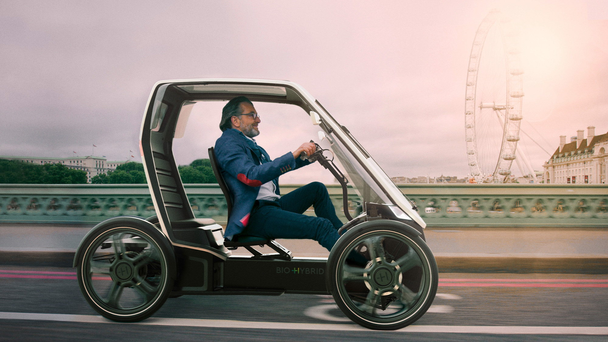 2019 red dot design concept award，Hybrid electric vehicle，Bio-Hybrid，