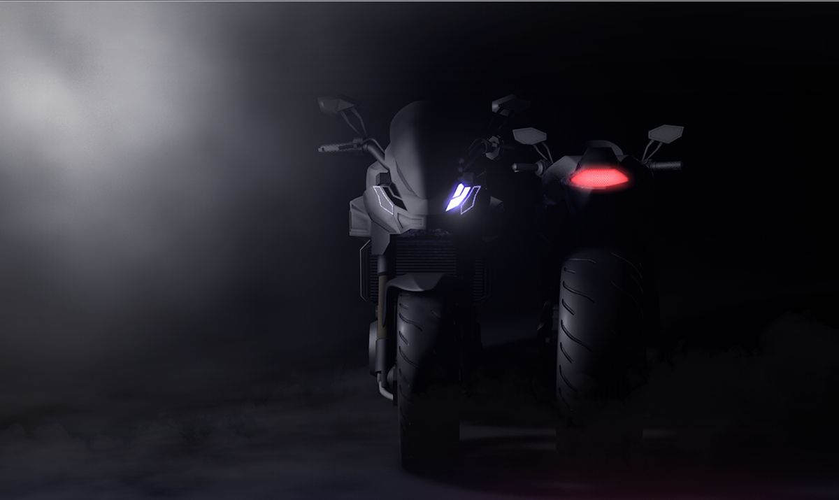 industrial design，science and technology，conceptual design，motorcycle，design sketch，