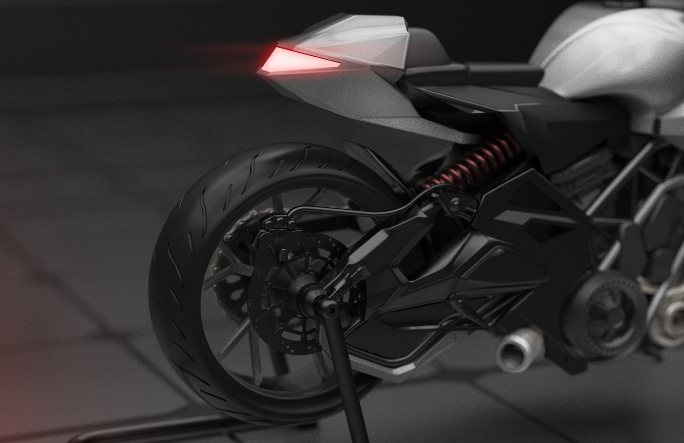 industrial design，science and technology，conceptual design，motorcycle，design sketch，