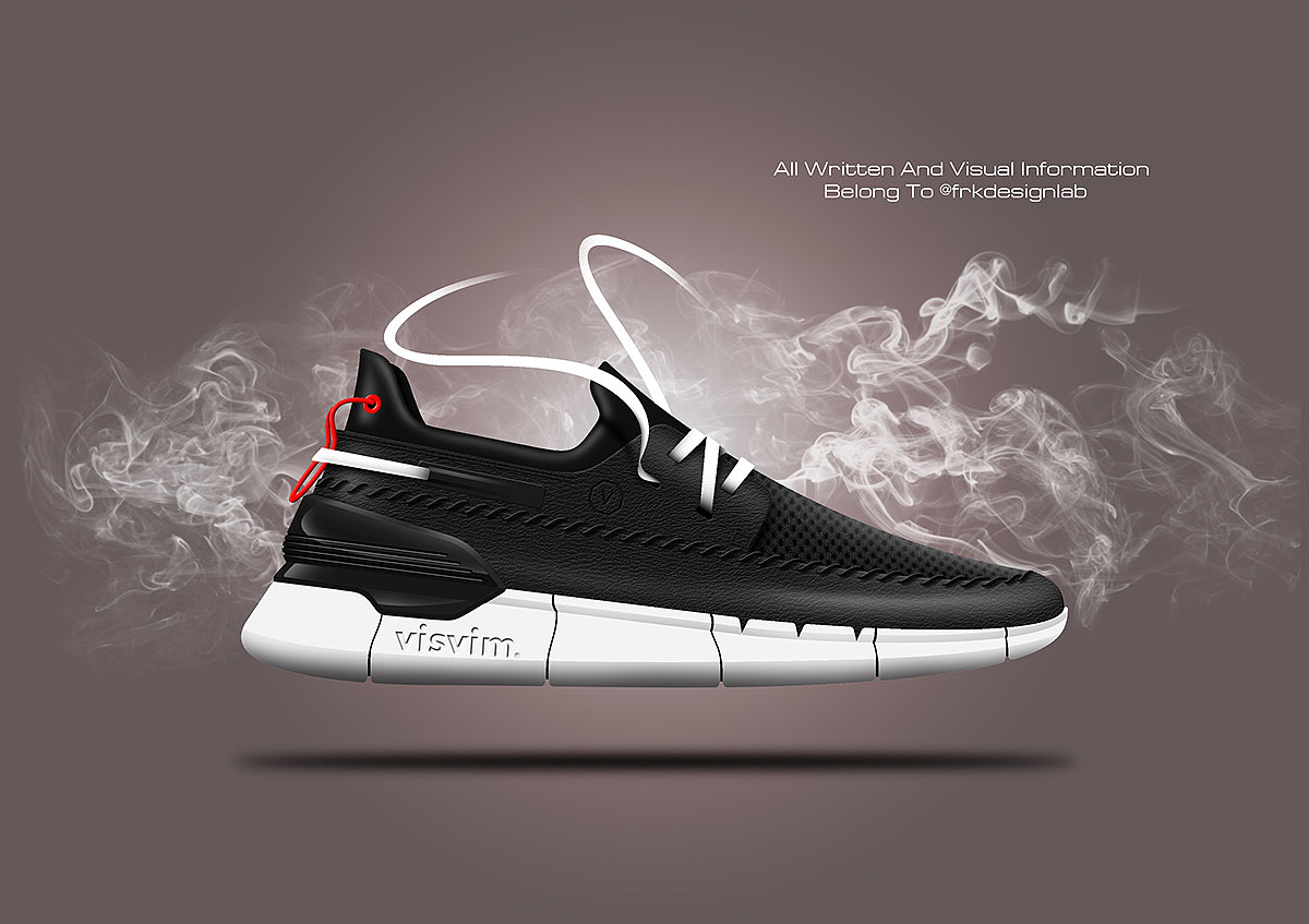 footwear design ，Hand drawn，2d rendering，concept，
