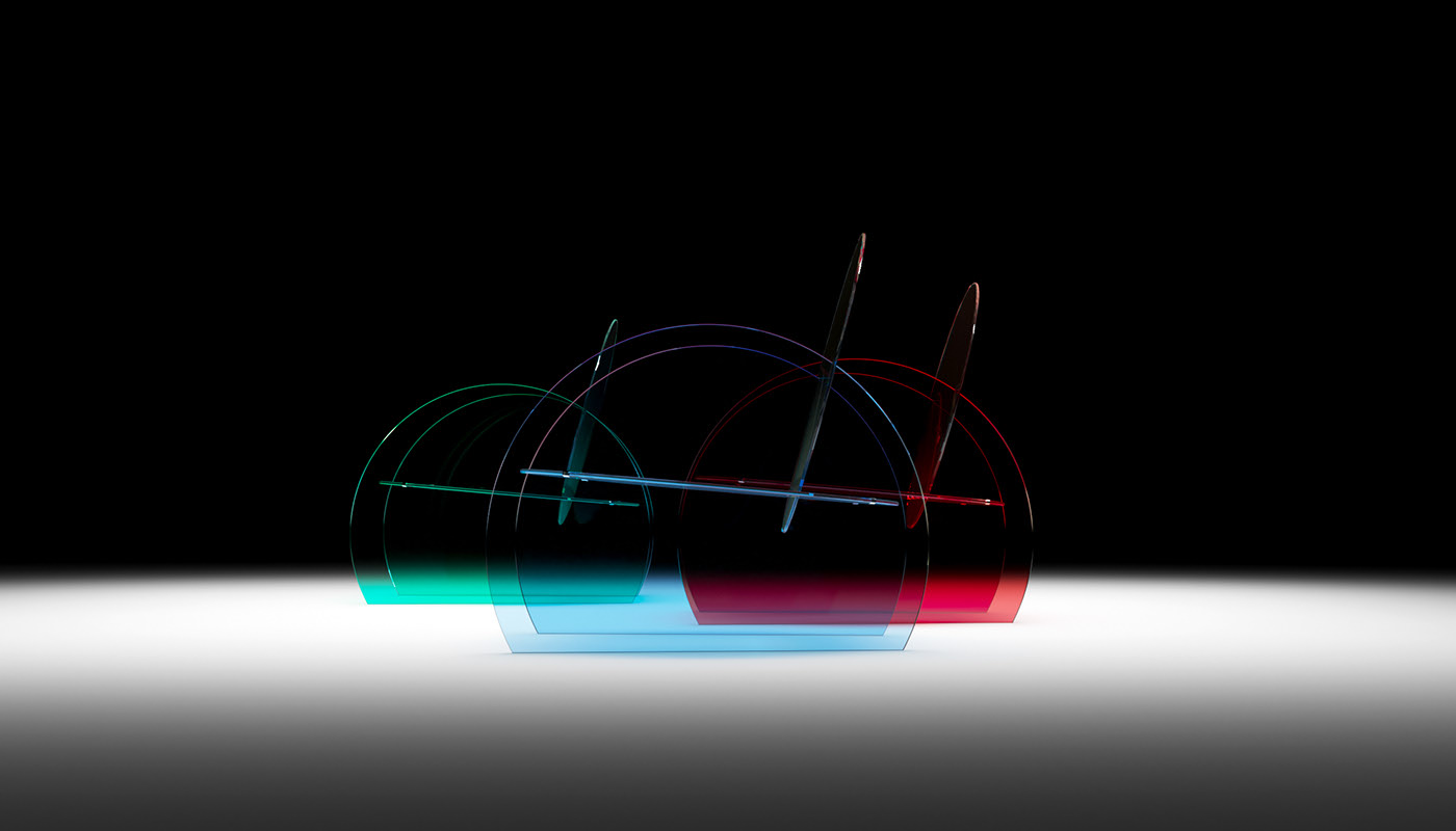 chair，transparent，geometry，