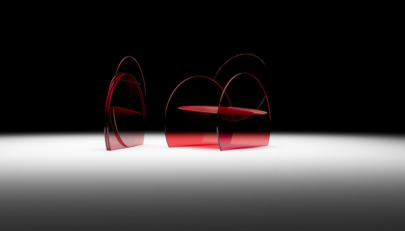 chair，transparent，geometry，