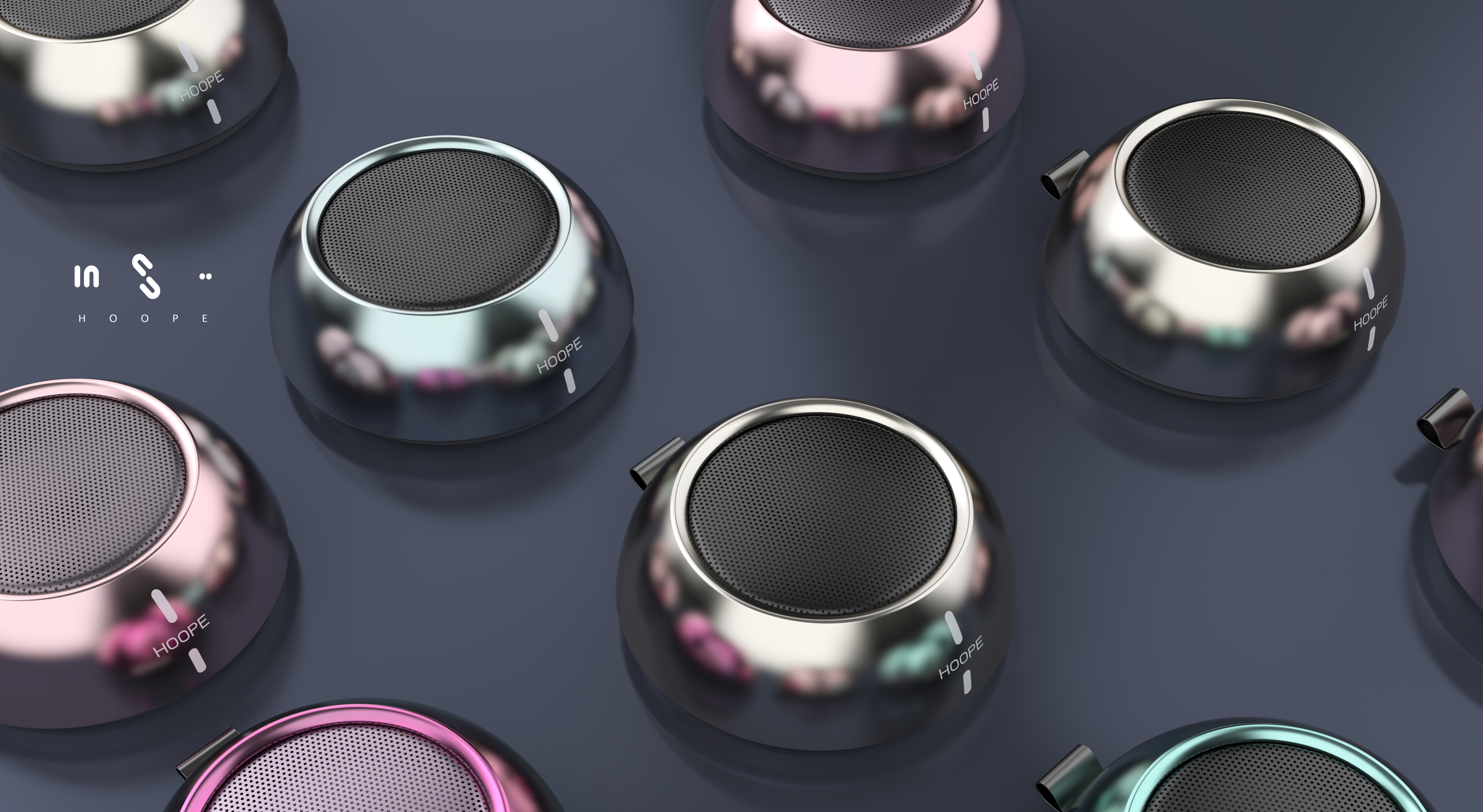 sound，Bluetooth Speaker ，Metal，kirsite，