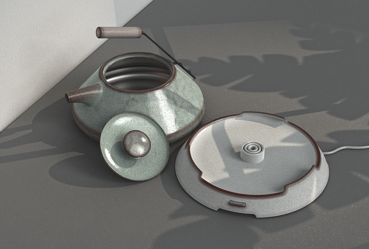 Seramikku，茶壶，陶瓷，