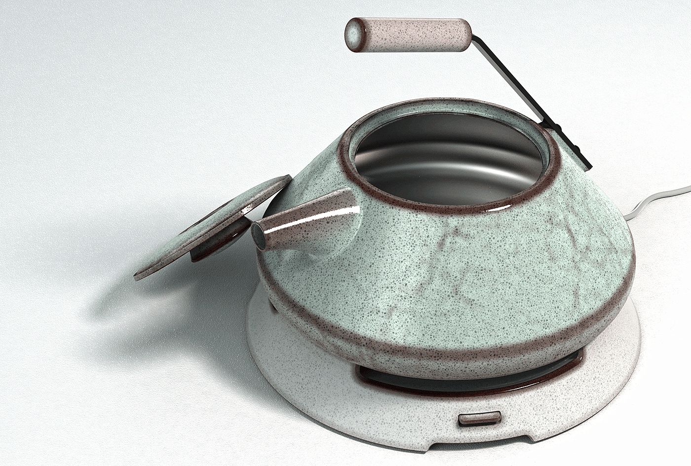 Seramikku，茶壶，陶瓷，