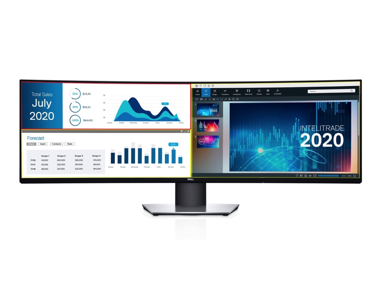 Arc display，computer，monitor，dell，