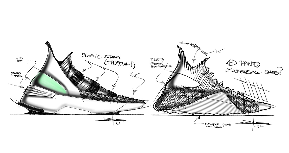 时尚，概念设计，adidas，阿迪达斯，篮球鞋，运动户外，