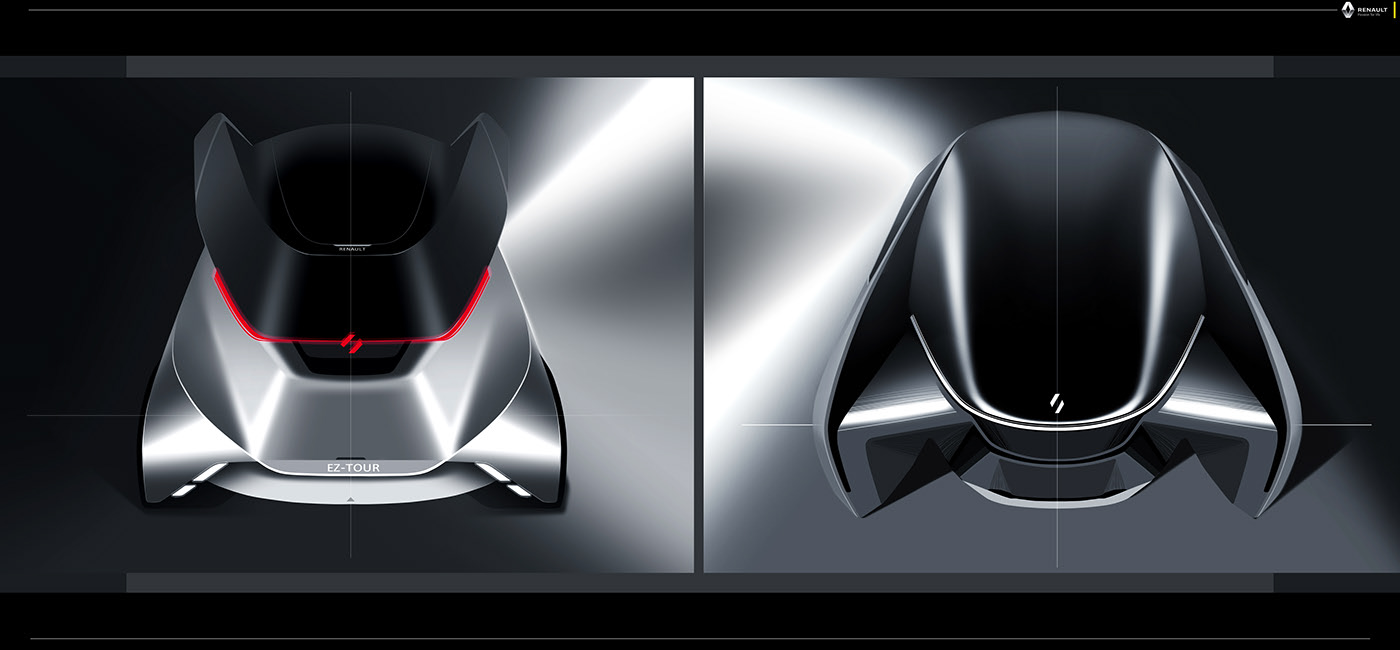 automobile，Hand drawn，Sense of future，black，