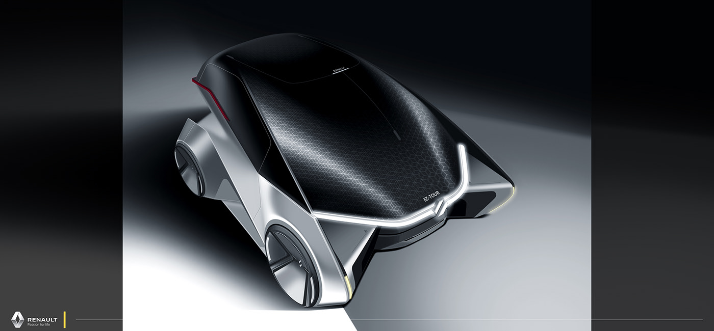 automobile，Hand drawn，Sense of future，black，