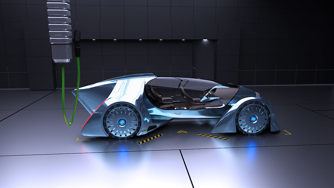 Sports car，conceptual design，luxury，Bugatti，